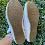 Taos Star Burst Women's Sz 8 White Causal Lace Up Canvas Sneakers Shoes Photo 5