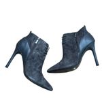 H by Halston Halston Gray Suede Irene Stiletto Boots Sz 10 Photo 7