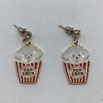 NEW fashion dog in popcorn container earrings Red Photo 11