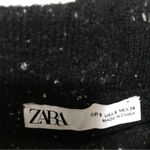 ZARA  Sweater Leggings Black Marled Small Photo 2