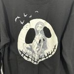 Disney The Nightmare Before Christmas Black Graphic Sweatshirt Women's Size Medium Photo 1