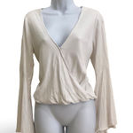 Forever 21 Contemporary Blouse White Size M Photo 0