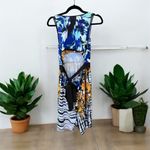 Clover Canyon  Sleeveless Floral Waist Tie Open
Back Dress Medium Photo 3