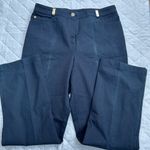 St John Sport Classic Black Women's Capris Size 10 Photo 1