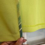 Cache Vintage  Gold Label Lime Green Open Front Lightweight Cardigan Size 10 NWT Photo 4