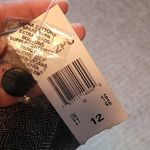 Le Suit  “She Is A Lady” Herringbone Two Piece Skirt Suit Set SIZE 12 Photo 5