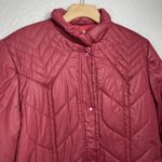 Vintage Seasons For Cloud Nine Women's Red City Quilted Puffer Jacket Size S Photo 1