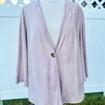 JM Collection  Plus Size Toggle Jacket Silver Pink Photo 8