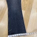 ANINE BING  frayed high-rise bootcut jeans in dark gray Photo 9