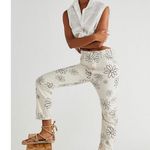 We The Free NWT Free People Daisy Wren Jeans in Neutral Motif Photo 0