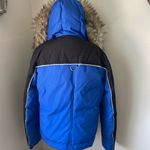 ZARA  Royal Blue Extreme Weather Puffer Jacket Photo 4