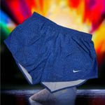 Nike  Womens Shorts Sz XS Blue Running Short Athletic Gym‎ Dri-Fit Tempo Photo 0