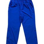 GapFit Fleece Lined High Rise Track Pants Blue Size Medium Petite Photo 0