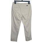 Patagonia stretch all wear organic cotton blend cream khaki cropped pants sz 0 Photo 1