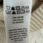 House of Harlow 1960 Ribbed Knit Mini Skirt Beige Medium Photo 5