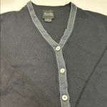 Andrea Jovine  Black  Cardigan with Button Details made in Italy Photo 3