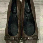 Geox  Respira High Heels Annya Leather Shoes Brown Pumps Size EU 39.5 US 9 Photo 0