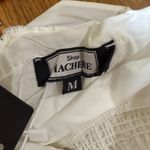 White Ruffled‎ Sleeve Jumpsuit Summer Medium Photo 2