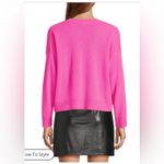 Antonio Melani NWT  Kimberly Crewneck Pocket Cashmere Sweater Pink XL Photo 1