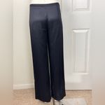 Helmut Lang  Satin Woven Wide Leg Pants Black Size D11 Photo 8