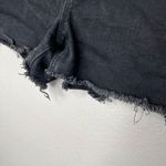 Old Navy Womens High-Rise Black Denim Button Fly Jean Shorts 4 Photo 3