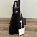 ✨Shiraleah Black Corduroy Cosmetic Bag with Floral Embroidery 🌼 Photo 1