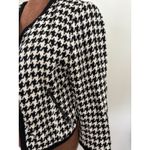 H&M  Divided Houndstooth Black and White Cropped‎ Jacket Size 10 Photo 1