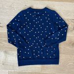 J.Crew - Starry Teddie Sweater in Navy Blue & Gold Photo 3