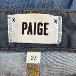 Paige  Riley Crop Flare Blue Jeans Glendora size 27 Photo 9