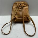 Tignanello Leather Backpack Purse Tan Photo 2