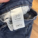 Mother Superior Denim The Hustler Ankle Fray Home Movies Wash Blue Size 29 Photo 2