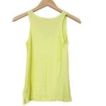 AGOLDE Yellow Ribbed Karla Tank Top Sz S Photo 5
