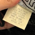 Vintage Rare Nuance Bow Tie Back Balloon Dress Goth Dark Barbie Retro Black Size M Photo 4