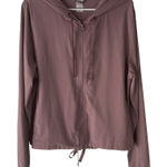 Victoria's Secret  Size Large Sport Mauve Pink Zip Up‎ Athletic Jacket Photo 0