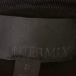 Intermix  Women's Black Crew Neck Sleeveless Pullover Sports Blouse Top Size S Photo 2