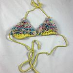 Xhilaration Yw floral fringe triangle bikini top Photo 2