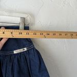Cherokee Vintage 90s  Skirt Western Native XS Blue Denim‎ High Waist Pleated Photo 6