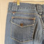 GAP Jeans Womens 6A Blue Denim Long And Lean Low Rise Flare Cotton Blend Y2K Size 6 Photo 4