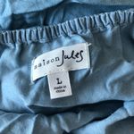 Maison Jules NWT  cold shoulder chambray tank top Photo 3