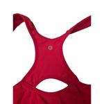 Danskin Red Sports Bra.Front Hook/Zip Removable pads Photo 2