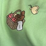 Disney NWT  Chip & Dale , Mickey , Goofy Chill Calm Picnic Fun Y2K Sweatshirt Photo 8