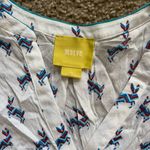 Maeve  by Anthropologie White Bunny Sleeveless Top Photo 2