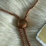 Michael Kors  Heritage Pave Crystal Heart Logo Slider Bracelet Photo 2