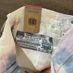 Levi's NWT 501 Jeans Denim Y2K Women Size 27x30 White Tie Dye Denim Button Fly Photo 9