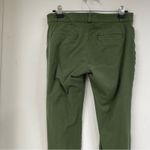 Banana Republic  Green Sloan Fit Slacks Dress Pants Trousers Womens 6 Low Rise Photo 6