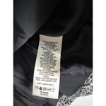 DKNY JEANS Viscos/Wool Blend Sweater Jacket Satin Lined Faux Leather Trim SzXL Black Size XL Photo 7