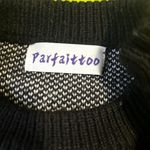 Halloween Ghost Sweater Black Photo 3