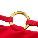 For Love & Lemons Mallorca Hi-Waist Bikini Bottom Red M Photo 4