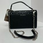 Giani Bernini Black Softy Leather Smartphone Wallet/Crossbody Bag Photo 1