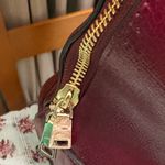 Coach  Burgundy Leather Satchel Photo 6